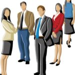 business people clip art vector